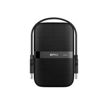 Disco rigido esterno Silicon Power Armor A60 5 TB 2,5 pollici USB 3.2 Gen 1 antishock, nero