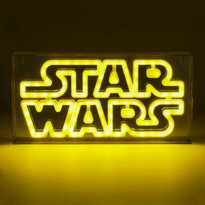 Luce neon LED Paladone Star Wars Design PP13123SW — insegna LED decorativa da parete o mensola