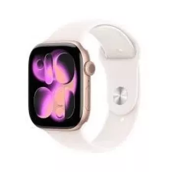 Smartwatch Apple Watch S11 Cell 46mm con cinturino sportivo, rosa chiaro