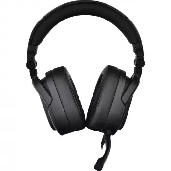 Tt eSPORTS Argent H5 - cuffie - over-ear - con filo - connettore da 3,5 mm - nero (GHT-THF-ANECBK-30)
