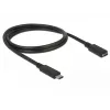 Cavo USB DeLOCK 85533 USB 3.2 Gen 1 1 m USB C nero