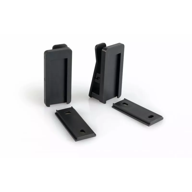 Supporto da parete per tablet Durable VISIOCLIP nero