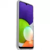 React + Trusted Glass custodia protettiva trasparente + protezione display per Samsung Galaxy A22