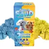 Set creativo per bambini TUBAN Tuban SET FLUFFY SAND – blu e giallo, 2 × 70 g, età 3+