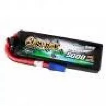 Batteria GensAce G-Tech LiPo 5000mAh 11.1V 60C 3S1P, connettore EC2
