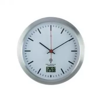 Orologio da parete Renkforce E1003R — diametro 17 cm, finitura argento