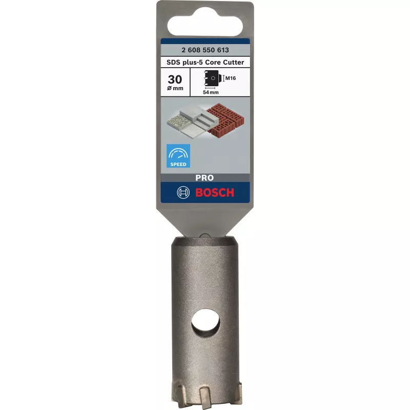 Bosch SDS plus-9 CoreCutters Set, Single, punta, metallo, 80 g, 1 pezzo, 1 pezzo