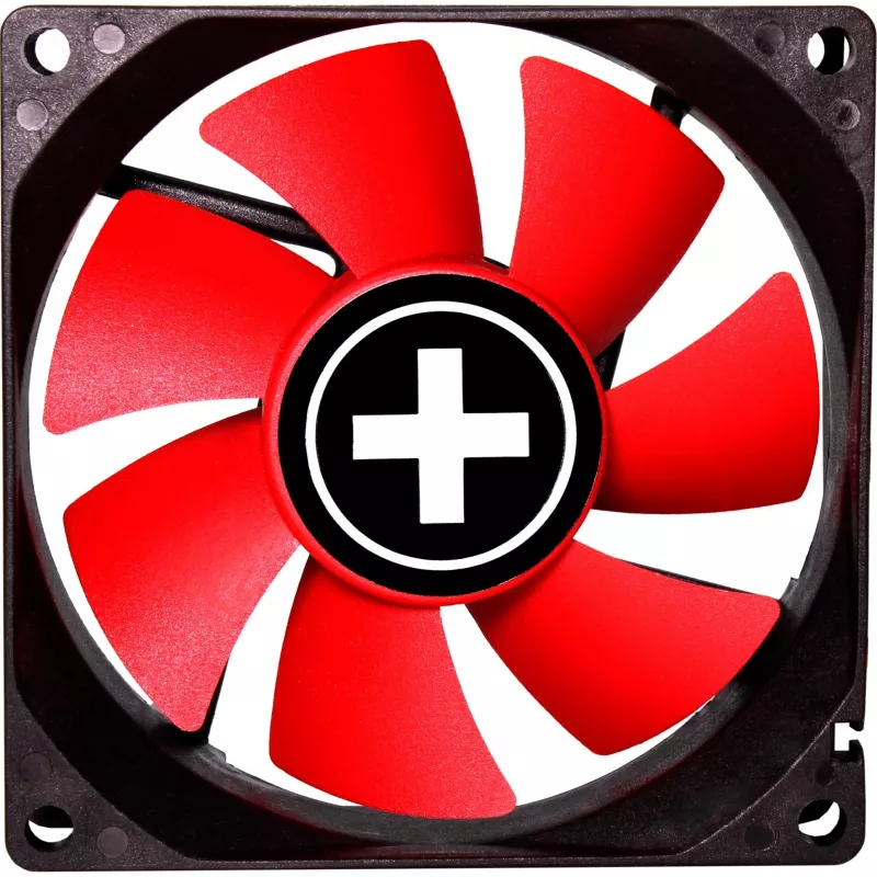 Ventola per case XILENCE XF040 80mm PWM - rossa