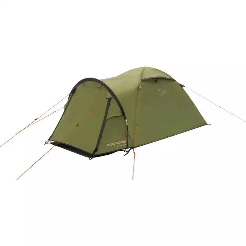 Easy Camp Setesdal 2 tenda a cupola (verde oliva, con veranda tunnel, modello 2025)