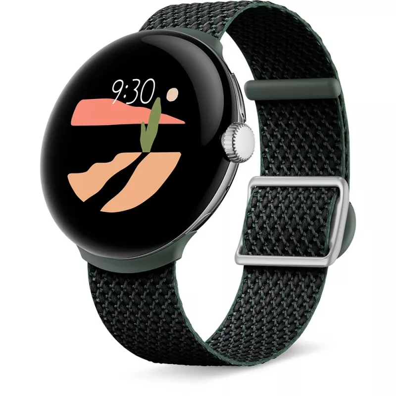 Google – Cinturino per smartwatch – 137-203 mm – avorio – per Google Pixel Watch (GA03270-WW)