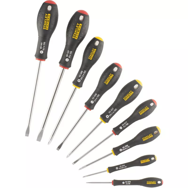 Set di cacciaviti a mano STANLEY FATMAX FMHT65439-0 — cacciaviti a taglio, varie dimensioni