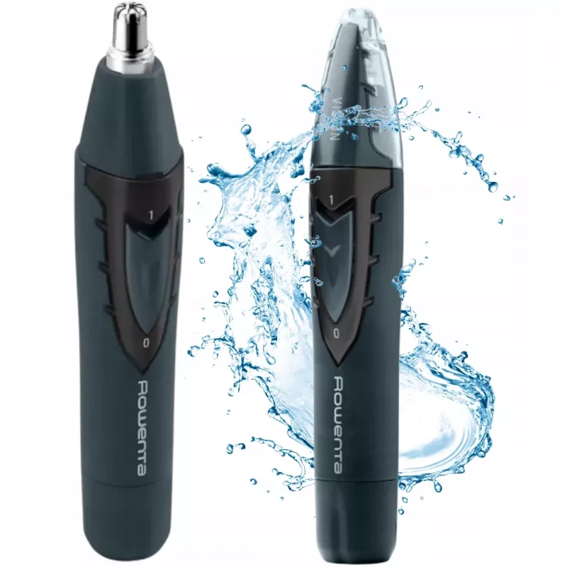 Trimmer di precisione ROWENTA TN3011F0 per orecchie e naso, batteria AA 1,5 V, blu