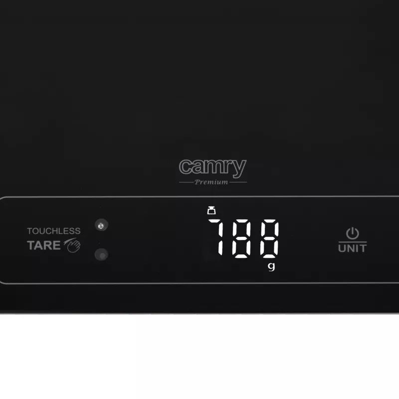 Bilancia da cucina Camry CR 3175 peso massimo 15 kg divisione 1 g display LED nero