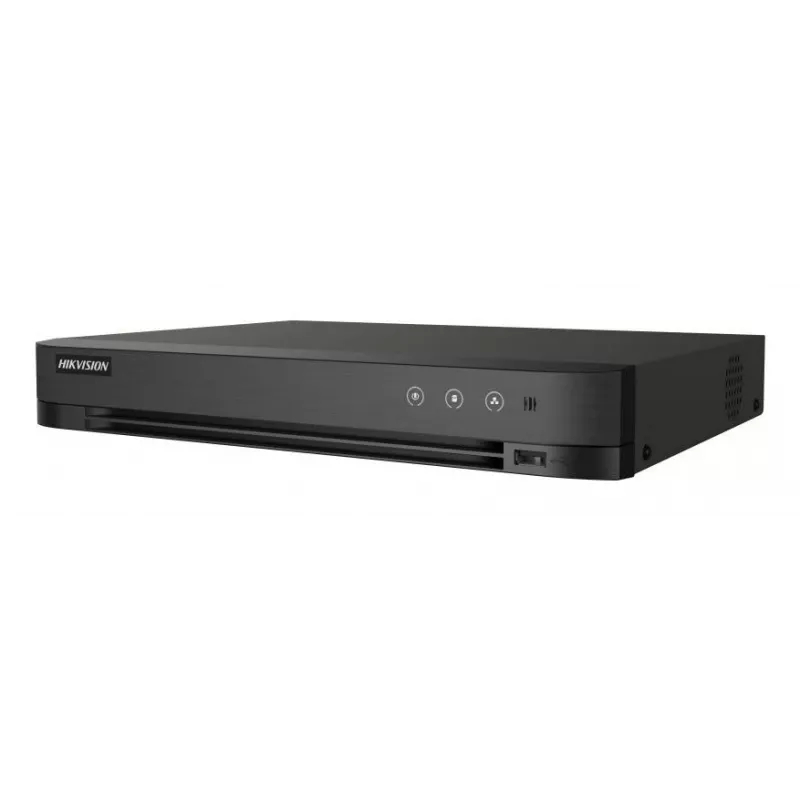 DVR Hikvision Pro Series 4 canali 1080p H.265 AcuSense nero