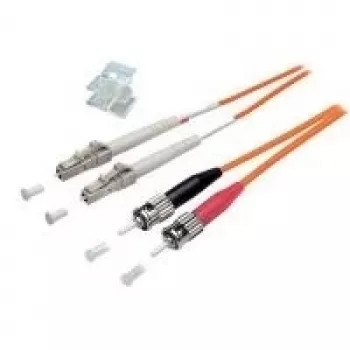 Cavo in fibra ottica ShiverPeaks S/CONN 2 m LC/ST multicolore arancione