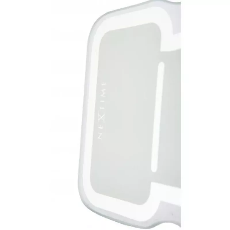 NeXtime orologio 5185wi Mini Thumbs Up, 20,5x21 cm, da parete, bianco/argento