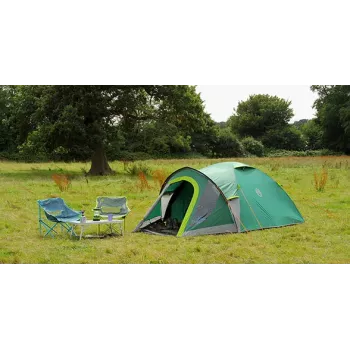 Tenda a cupola/igloo COLEMAN Kobuk Valley 4 Plus — 4 persone, paleria rigida, verde