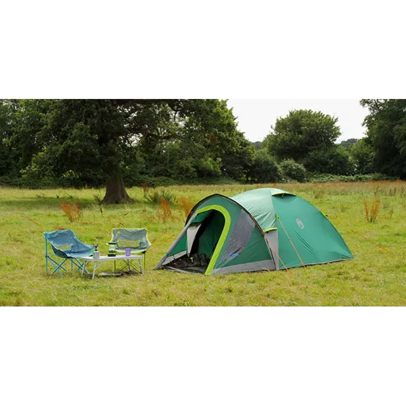 Tenda a cupola/igloo COLEMAN Kobuk Valley 4 Plus — 4 persone, paleria rigida, verde
