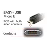 Cavo USB DeLOCK 83847 USB 2.0 0,5 m USB A Micro-USB B nero