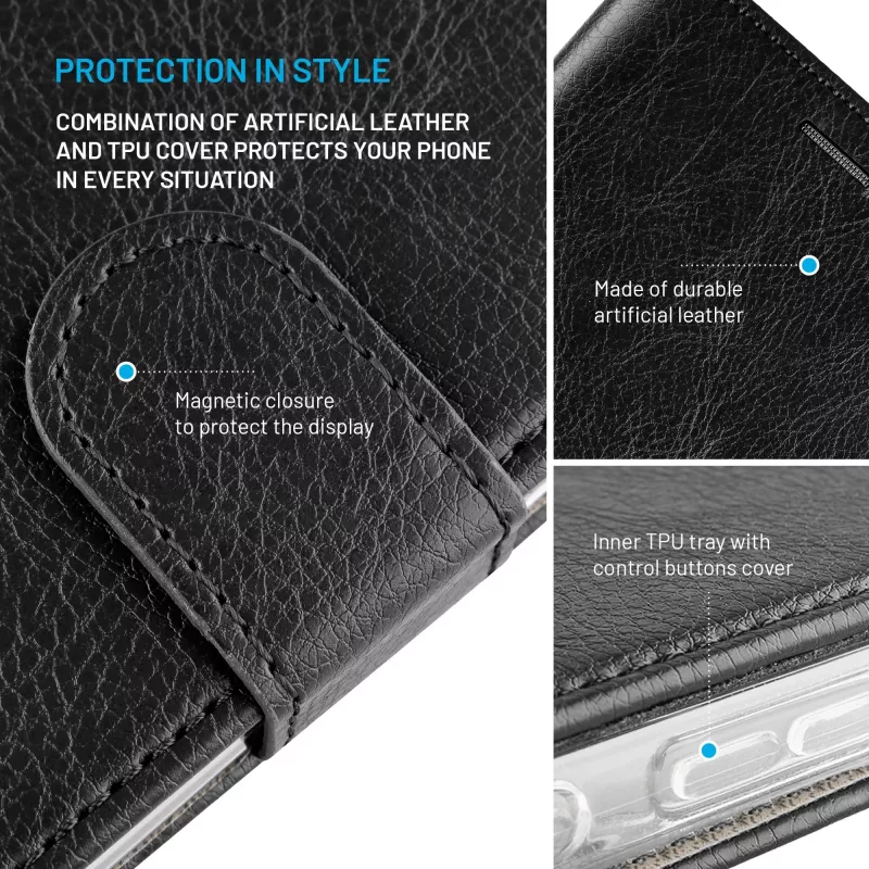 FIXED Opus per Samsung Galaxy S26+, nero | Cover posteriore fissa