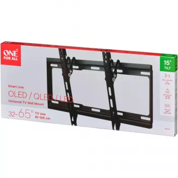 Supporto universale One For All Smart WM 2421 - per TV LCD - dimensione schermo: 81-140 cm (32-55) - supporto a parete (WM2421)