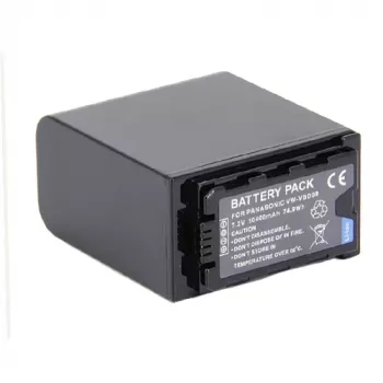 Batteria ricaricabile PANASONIC VW-VBD98, 10400mAh