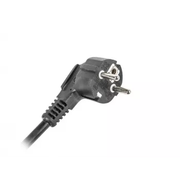 Lanberg PDU-03F-0200-BK unità di distribuzione di corrente (PDU) 1U nero 3 uscite AC (PDU-03E-0200-IEC-BK)