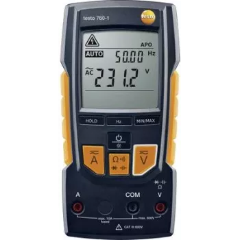 Testo multimetro digitale RMS 600 VAC 600 VDC 10 ADC (TESTO 760-1)