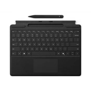 Tastiera Microsoft Surface Pro con penna sottile QWERTY inglese nero