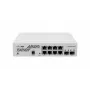 Switch di rete MikroTik CSS610-8G-2S+IN — 8x Gigabit RJ-45, 2x SFP+ 10G, PoE, ingresso 12–57V