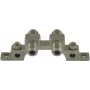 Televes ERD2N Blocco di messa a terra per 2 cavi RF, 401110