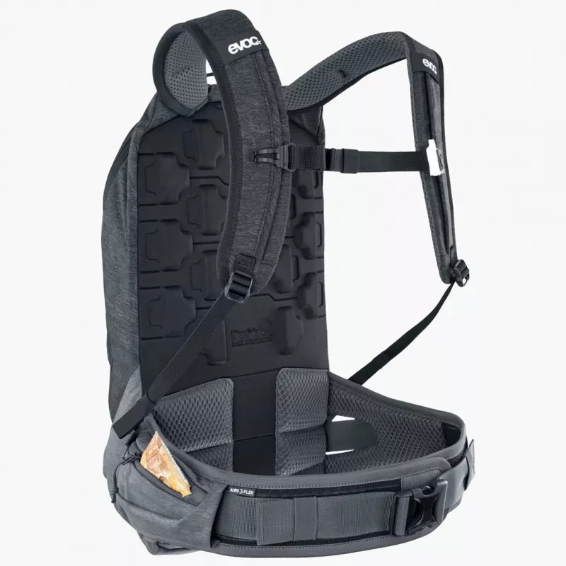 Zaino da bici EVOC Trail Pro 10L Carbon grigio sport