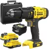 Avvitatore trapano a batteria STANLEY SFMCD711D2K 18V Li-Ion 2x2Ah, 2 marce, 80 Nm, LED, valigetta