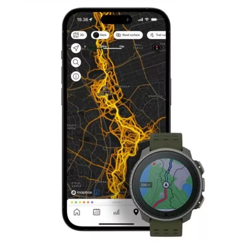 Suunto Vertical 3,56 cm (1,4) matrice a punti 49 mm 280 x 280 pixel touchscreen nero GPS (satellitare)