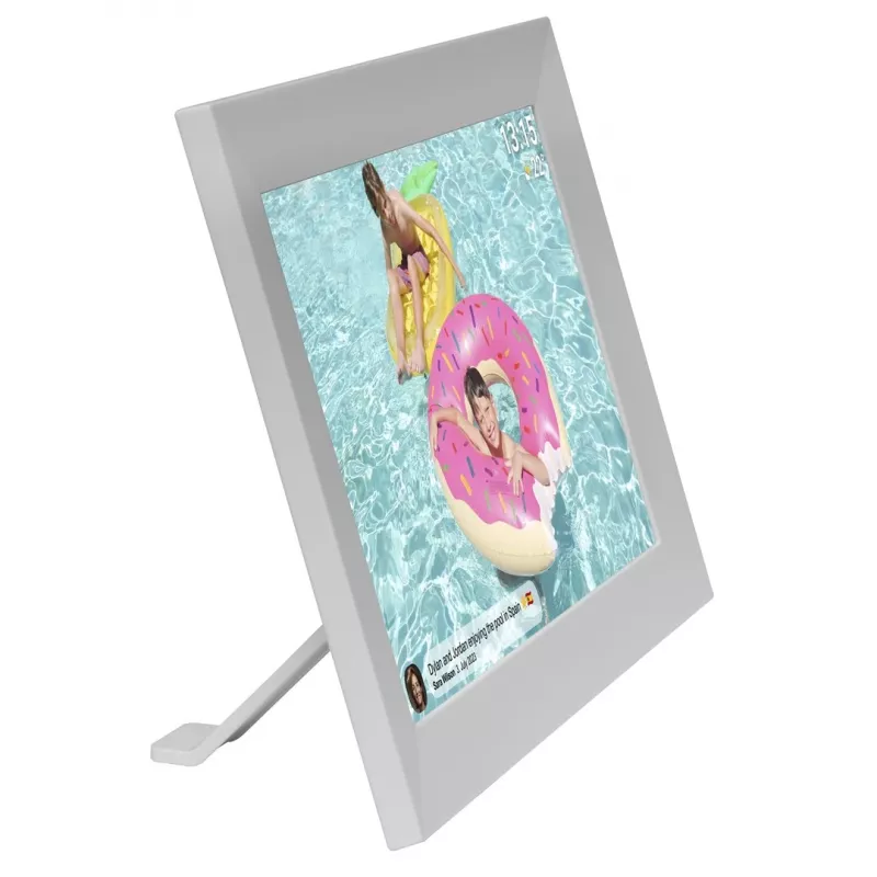 Denor cornice digitale con FRAMEO 10.1 16GB bianca