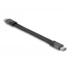 Cavo USB DeLOCK 40 Gbps Type-C a Type-C 15 cm PD 3.0 100 W