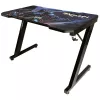 Scrivania per computer dritta Subsonic SA5593-B1 nero PVC 110x60 cm
