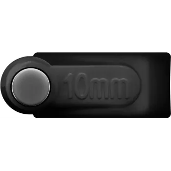 Goobay clip per cavi 10 mm, nero (64683)