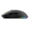 Mouse senza fili MEDIA-TECH MT1124 BT/RF Silent & Recharge — ambidestro, 3200 DPI, Bluetooth + 2,4 GHz USB, 6 tasti, ricaricabile