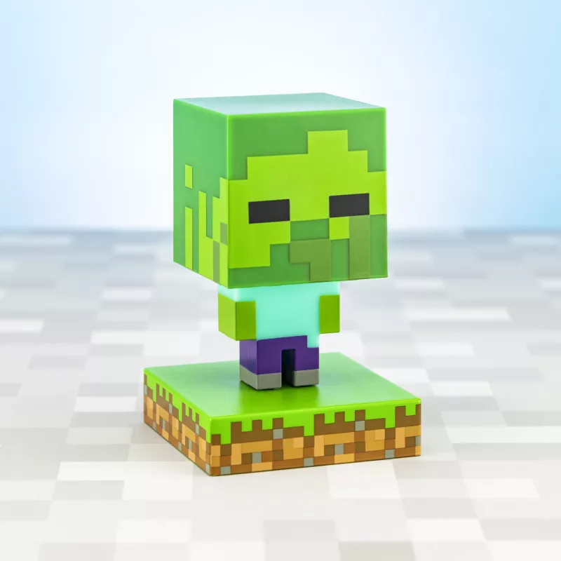 Lampada da tavolo Paladone Light Paladone Minecraft Zombie Light PP6592MCFV4 LED
