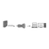 LogiLink AU0002F adattatore RS-232 USB 2.0 connettore maschio nero