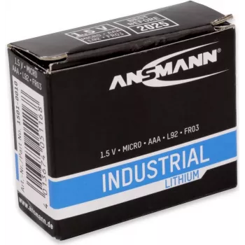 ANSMANN - batteria 10 x AAA tipo Li - nero (1501-0010)