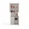 Armadietto bagno Nel DK 1K cesto colore cashmere