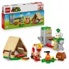 Giocattolo da costruzione LEGO Captain Toads Camp Set 72040 con funzioni interattive Super Mario