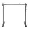 Scrivania regolabile in altezza manualmente MACLEAN MC-790NG — carico max 60 kg, altezza max 120 cm