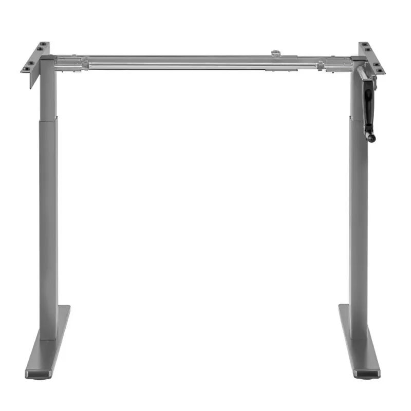 Scrivania regolabile in altezza manualmente MACLEAN MC-790NG — carico max 60 kg, altezza max 120 cm