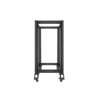 Rack autoportante LANBERG OR01-6822-B 22U, 600 mm L x 800 mm P, nero, portata 600 kg