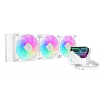 Dissipatore liquido all-in-one per processore DeepCool LT360, 12 cm, bianco, 1 pz.