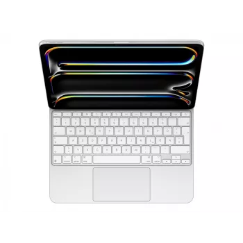 Tastiera Apple Magic per iPad Pro 13 pollici M4 tedesca bianca QWERTZ trackpad