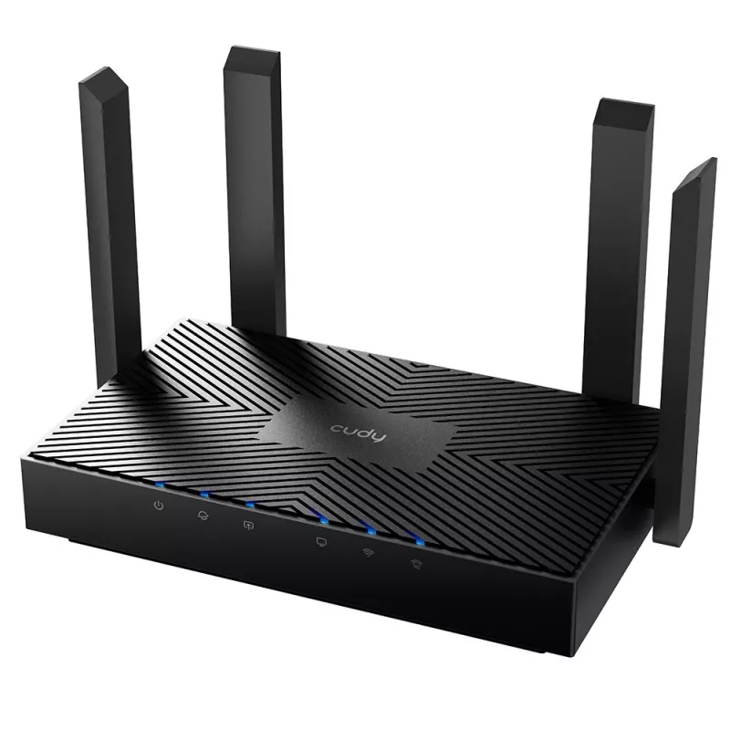 Cudy WR3000 router wireless Gigabit Ethernet Dualband (2,4 GHz / 5 GHz) nero